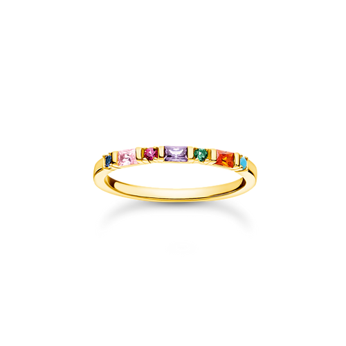 Thomas Sabo Ring colourful stones, gold