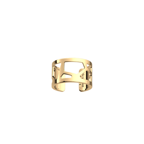 Les Georgettes Girafe ring 12 mm Gold finish