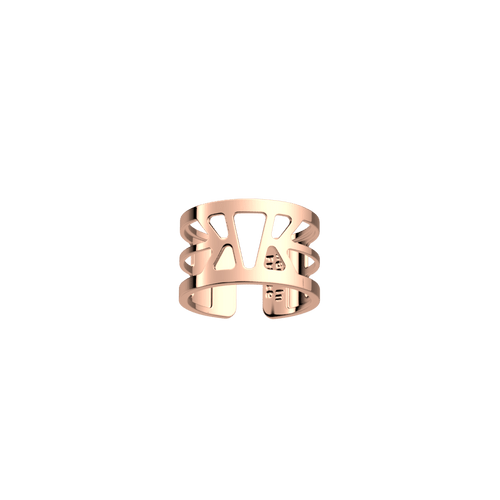 Les Georgettes Ibiza ring 12 mm Rose gold finish