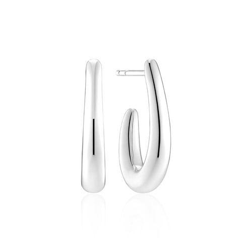 SIF Jakobs Earrings Goccia Pianura Silver